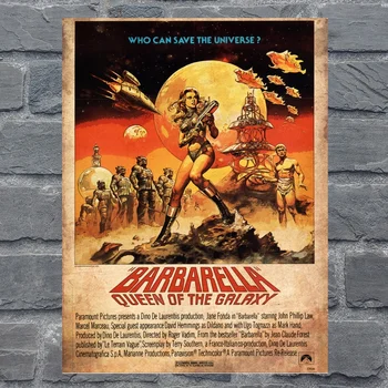 

Barbarella movie Poster Canvas Painting Print Wall Art Home Decor No Frame