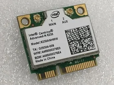 Новинка для Intel Centrino Advanced-N 6235 6235ANHMW Wi-Fi Bluetooth 4 0 половинная MINI PCI-E карта 802 11 A/b/g/n 2 4G/5
