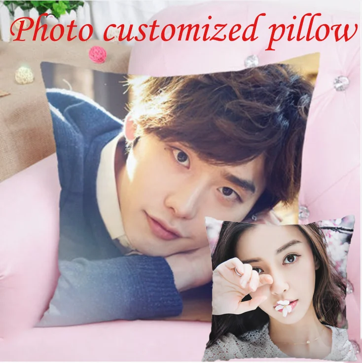 

Gift DIY personality creativity custom made cushion Photo customized pillow, pillowcase Make Your Own Photo customized pillow