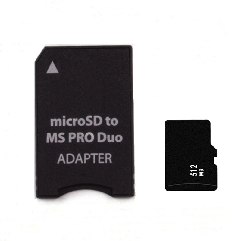 Wholesale Micro TF Card To MS Card MS Pro Duo Adapter Micro Card 64MB 128MB 256MB 1