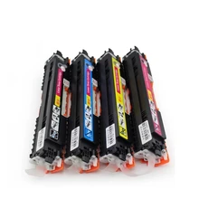 4 PK CE310A CE311A CE312A CE313A совместимый картридж с тонером для принтера для hp LaserJet Pro CP1025 M275 100 Цвет МФУ M175a M175nw принтер