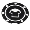 1 pièces en Fiber de carbone réservoir Pad Tankpad protecteur autocollant pour moto universel livraison gratuite ► Photo 2/4