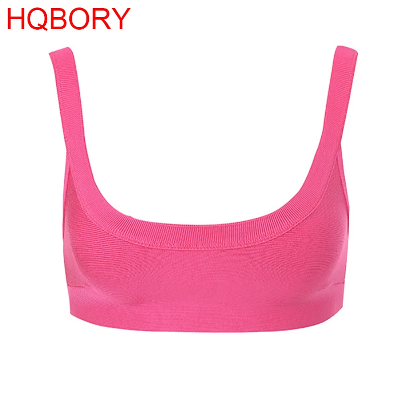 HQBORY-Ternos de Lazer Rosa para Mulheres, Top