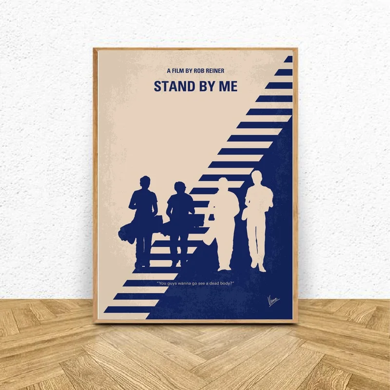 Плакат из фильма Stand By Me Шелковый плакат картина для гостиной домашний декор | Дом