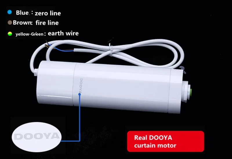 Горячая Распродажа Dooya DT52e 45 Вт электродвигатель для занавесок умный дом с пультом дистанционного управления DC2700 для оконных занавесок украшение дома