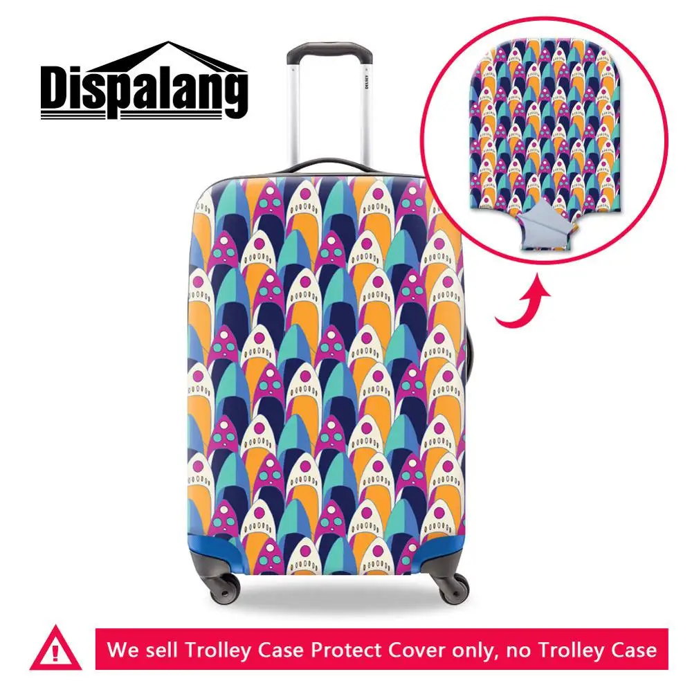 Стильный чемодан багажные Чехлы для девочек, водонепроницаемый чехол для багажа протектор для женщин, Пылезащитная тележка багажные Чехлы для путешествий - Цвет: L