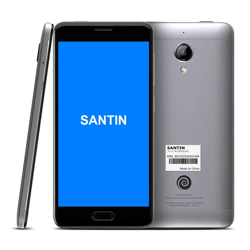 SANTIN # Candy U7 Мобильный телефон Смартфон Восьмиядерный mt6753 сканер отпечатков