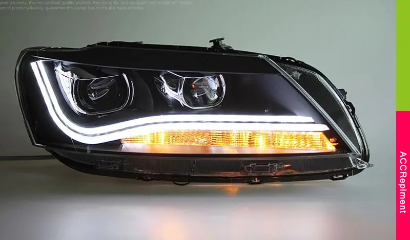 Авто. PRO 2011- для vw passat B7 головной светильник s автомобильный Стайлинг светодиодный светильник направляющий DRL Q5 bi xenon объектив фары H7 автостоянка