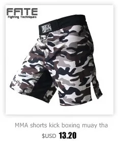 Camo fight mma trunk shorts muay одежда тайская kickboxing мужские спортивные брюки sanda grappling mma