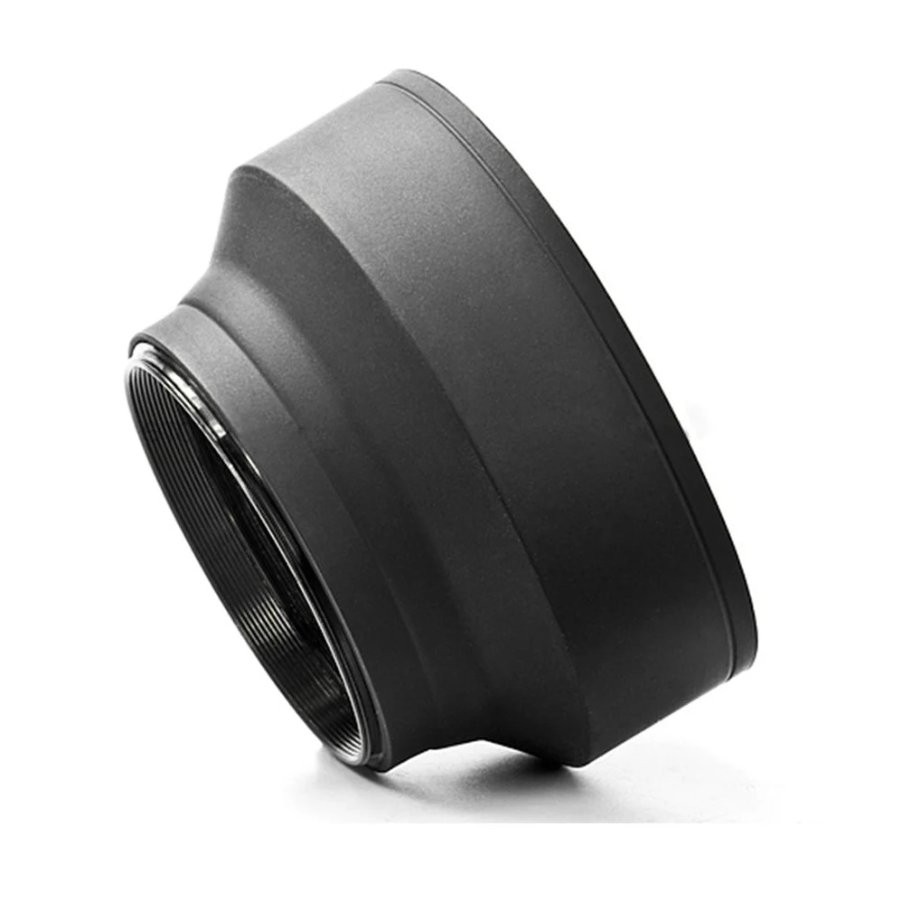 SCLS 58mm 3 In 1 Rubber Lens Hood For canon sony nikon D3100 3200 D3300hood 58mmrubber lens