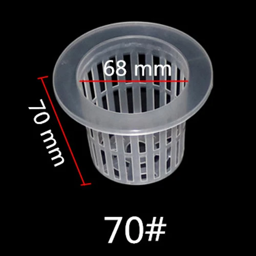 Soilless посадочная сетка чашка гидропоники колонизации сетка горшок для овощной рассады выращивание питомника растение Инструменты 100 шт - Цвет: NO.70