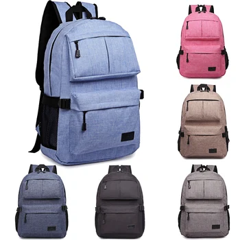 

14 15 15.6 Inch Linen Flax Waterproof Laptop Notebook Backpack Bags Case School Backpack for Travel Shopping Climbing Men Women
