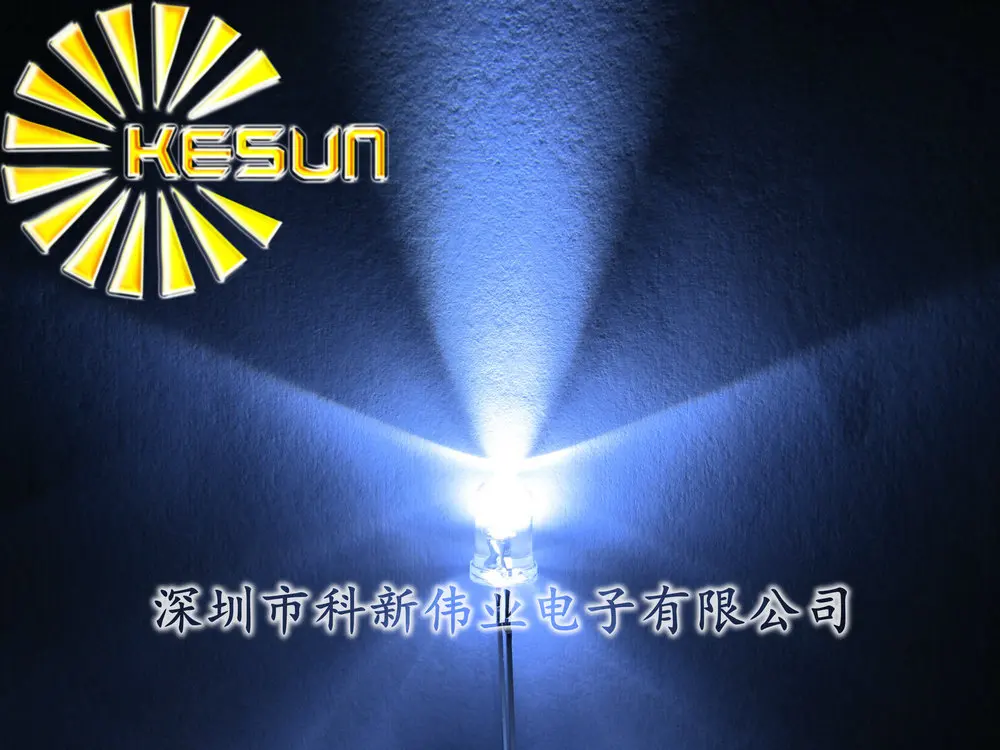 1000 шт x 5 мм теплый белый красный нефритовый зеленый синий желтый розовый фиолетовый оранжевый 7 цветов вспышка для воды Прозрачный Длинная нога ультра яркий светодиодный