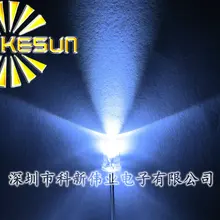 1000 шт x 5 мм теплый белый красный нефритовый зеленый синий желтый розовый фиолетовый оранжевый 7 цветов вспышка для воды Прозрачный Длинная нога ультра яркий светодиодный