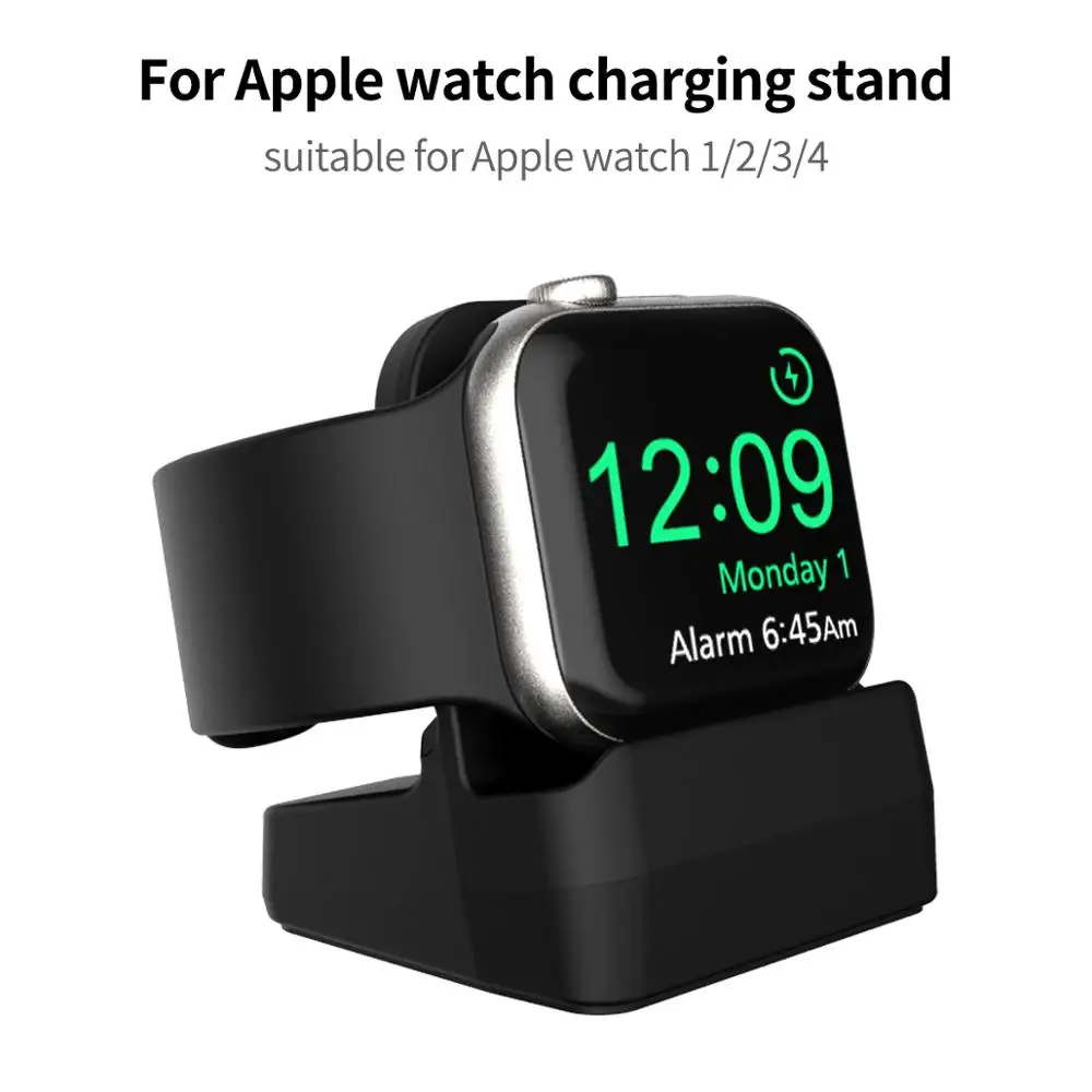 

Plastic Charge Stand Holder Station Dock for Apple Watch Series 1/2/3/4 42mm 38mm Charger Cable holder for watch 1 2 3 4 Docks