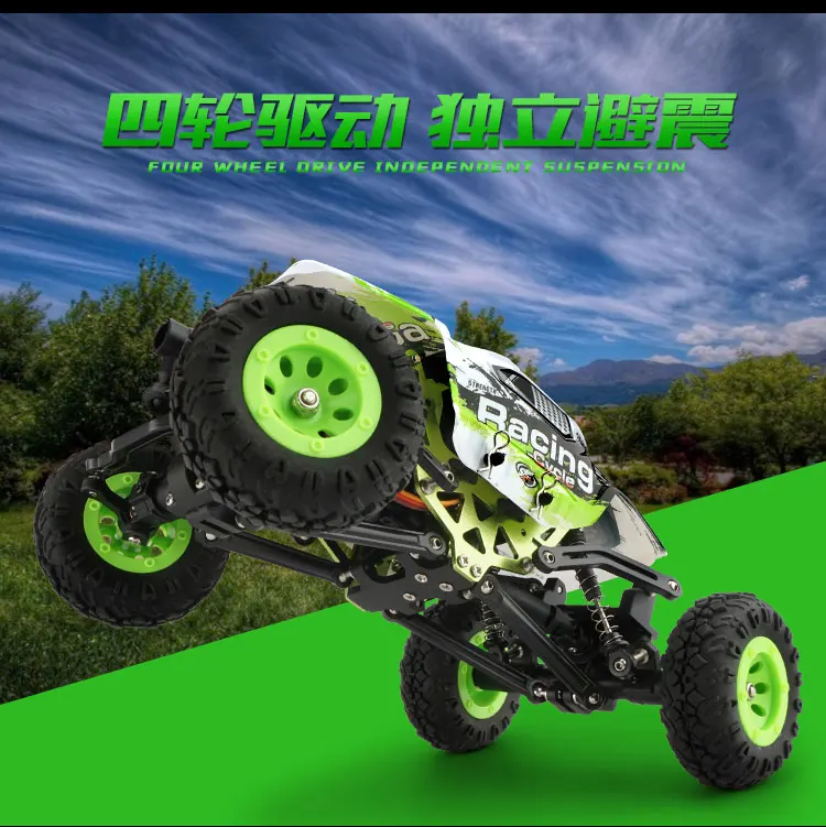 

WLtoys 24438 1/24 2.4G 4WD Off-Road Remote Control Car Toys RTR Rock Crawler RC Racing Car Radio Controlled Free shipping
