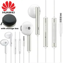 Fone de ouvido original Huawei am116, fone de ouvido Honor AM115, microfone 3.5mm para HUAWEI P7 P8 P9 Lite P10 Plus Honor 5X 6X Mate 7 8 9