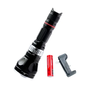 

LED Flashlight Diving Lantern Torch LED 18650 Rechargeable Battery with Charger IP68 Underwater Fishing Hunting Outdoor Lights