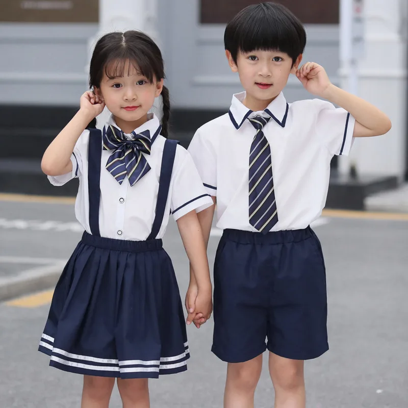 

Children Dress Overalls Shirts Set Conjoined Twins Costume Apparel Twin Outfits Boy Girl Performance Clothes Set Uniform Garment
