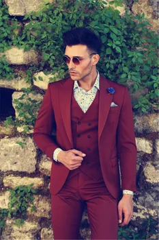 

The latest jacket design men's suit tuxedo dinner suit tailor tailored for the best men's suit business wedding 3 piece new
