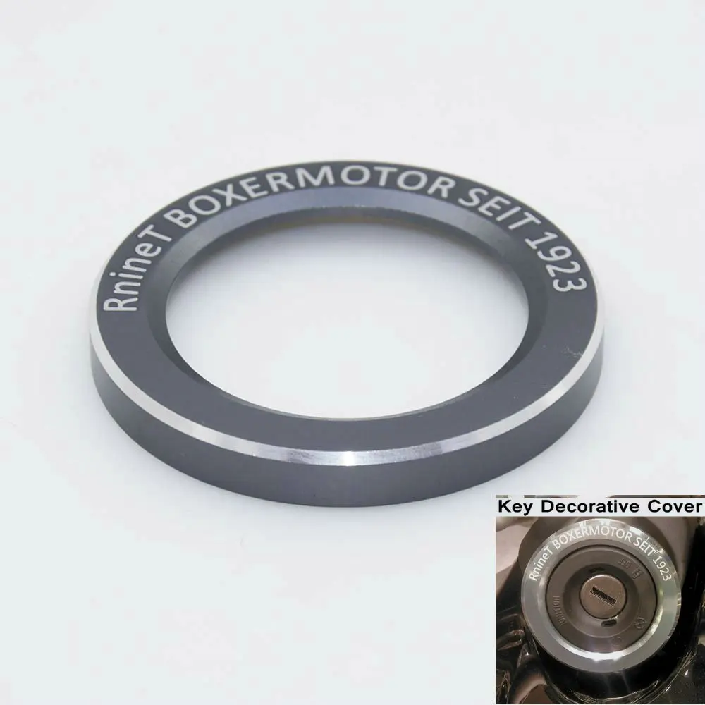 

Bike GP Keyhole Decorative Ring Decorative Cover for BMW R NineT Scrambler Prue Urban G/S 2017-ON Aluminum