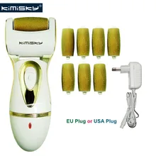 KIMISKY роскошный электрический для ухода за ногами инструмент для педикюра пилка для ног педикюра бархатная гладкая обувь для удаления мертвой кожи женские пироги callos