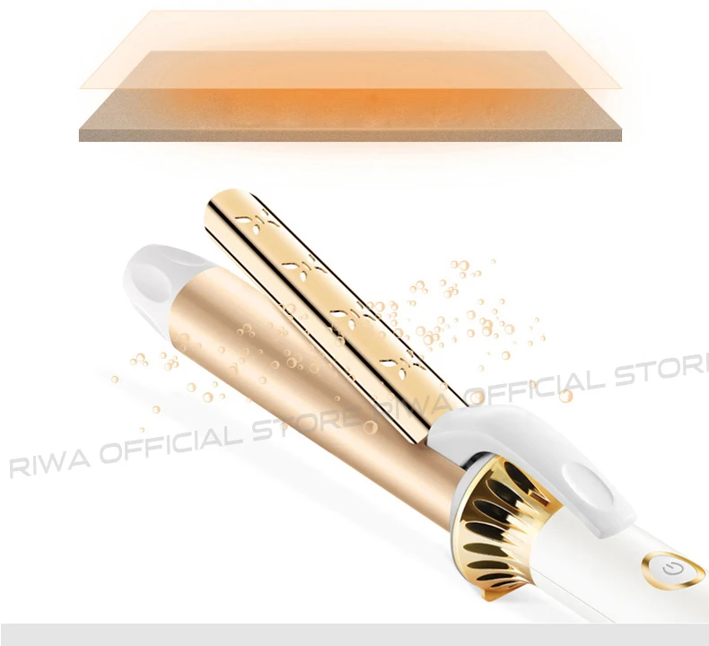 RIWA влажный сухой электрический щипцы для завивки волос контроль температуры бигуди щипцы для завивки волос ролик плойка Вэйвер инструмент