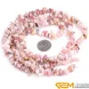 Gem-inside 6mm-7mm Natural Assorted Stones Freeform Chips Gravel Beads For Jewelry Making 34