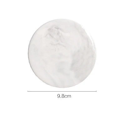 ANGNYA 1Pcs Fashion Marble False Nail Tips Nail Art Painting Gel Polish Display Board Mix Palette Manicure Tool Beauty Accessory - Цвет: Marble round