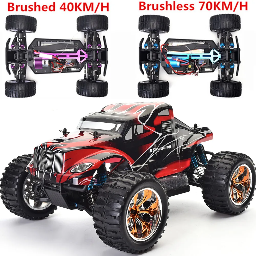 HSP Rc Car 1/10 Scale Off Road Monster Truck 4wd Remote