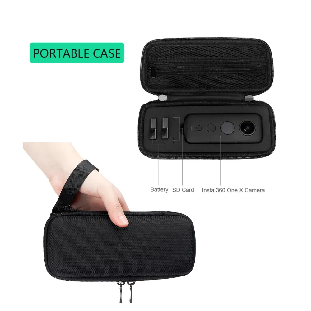 جديد وصول مثبت مضاد للماء ل Insta360 واحد X مشروع حالة/الغوص حالة وأضاف البسيطة المحمولة تخزين حقيبة حقيبة/ selfie عصا جديد وصول مثبت مضاد للماء ل Insta360 واحد X مشروع حالة/الغوص حالة وأضاف البسيطة المحمولة تخزين حقيبة حقيبة/ selfie عصا