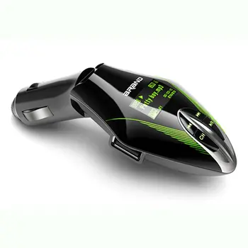 

Green LCD Car Kit Mp3 Player Wireless Fm Transmitter Modulator with Remote USB Tf