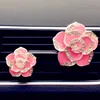 2PCS High-grade diamond crystal Rose car perfume Vent clip lady car styling air outlet accessories Car Air Freshener Styling ► Photo 3/3
