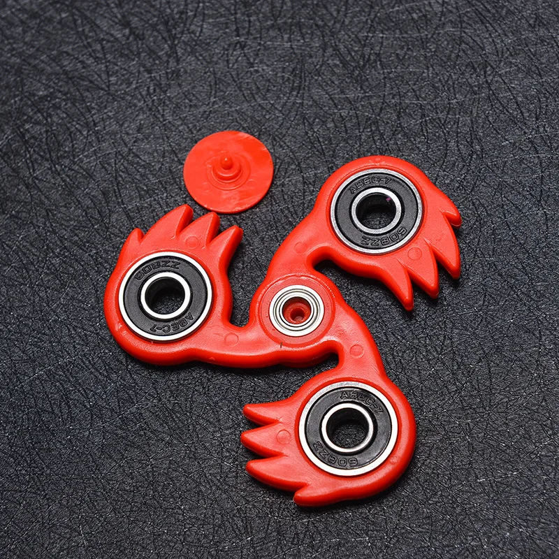 

100pcs/lot Fidget spinner Hot Selling Finger Spiner Top Sensory Toy Stress Wheel For Chindren And ADHD
