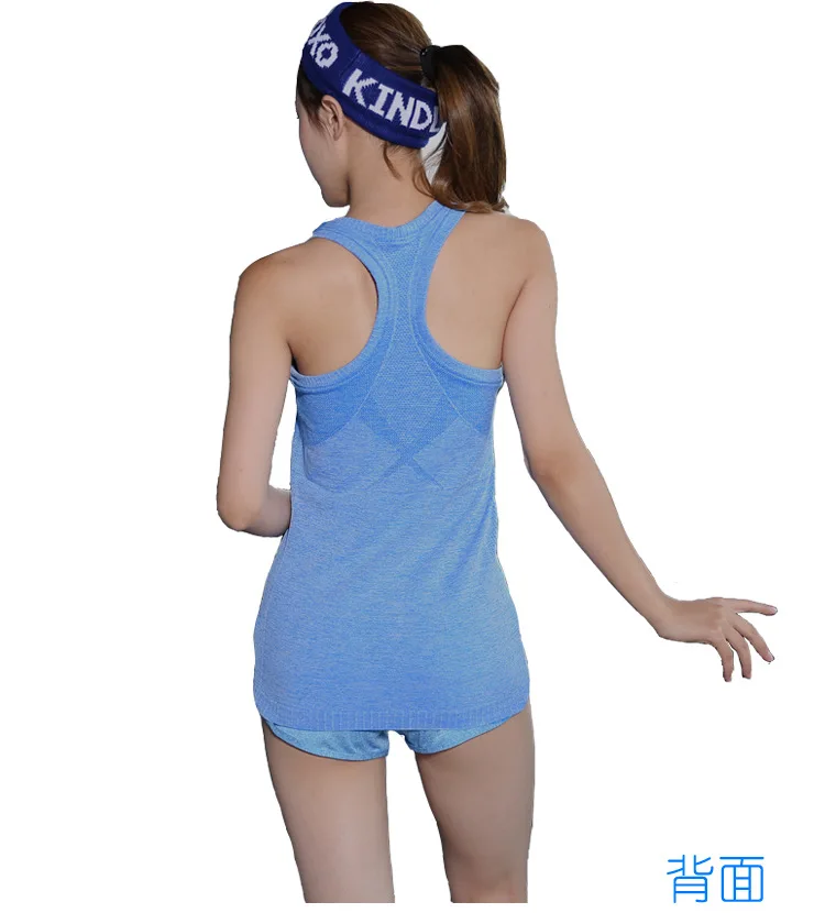Yoga Shirt Women Tank Top Gym Sports Bra For Running Cotton Padded Yoga BRAS Wirefree Singlet