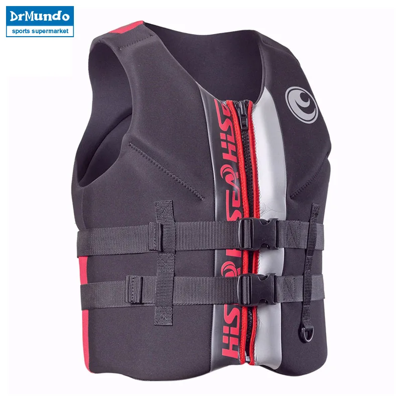 

Men's Surfing Vest Adult Water Sport Safety Boating Life Vest Foam Flotation Swimming Life Jacket Buoyancy Vest Snorkeling Vest