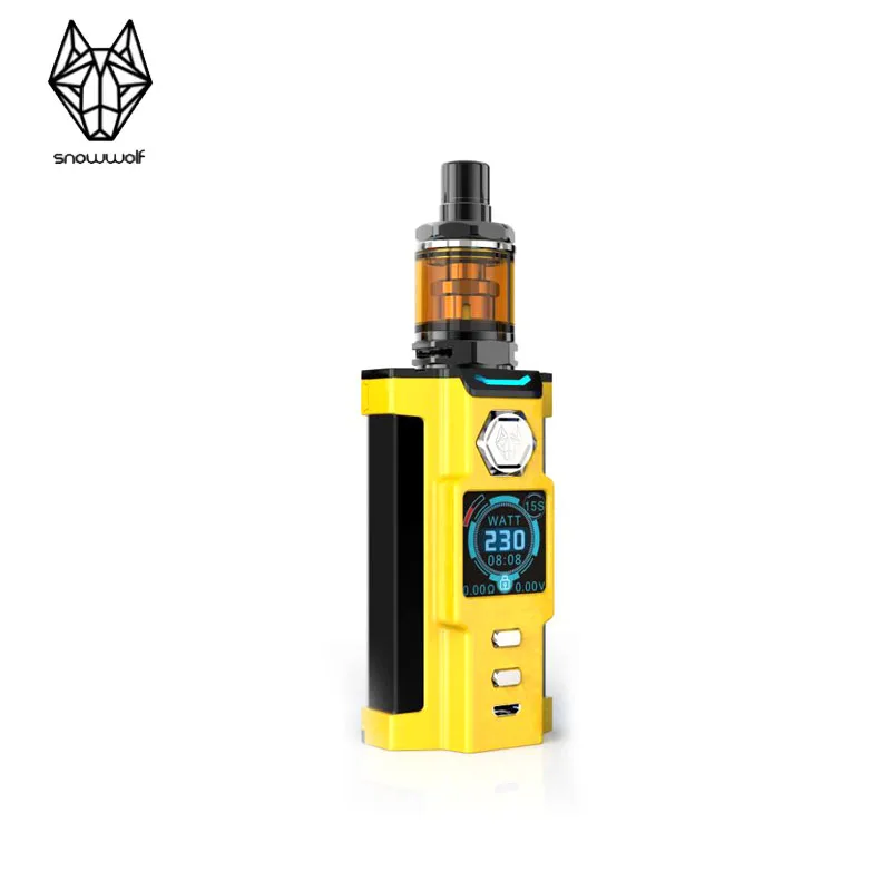 elektronik sigara Snowwolf Vfeng Starter kit 230W Mechanical Mod 3ml capacity Electronic Cigarettes Vape Vaporizer Vs Smok ALIEN elektronik sigara Snowwolf Vfeng Starter kit 230W Mechanical Mod 3ml capacity Electronic Cigarettes Vape Vaporizer Vs Smok ALIEN