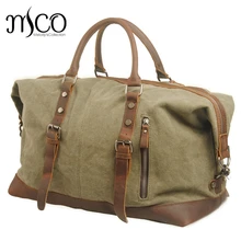 Мужские дорожные сумки, военная холщовая спортивная сумка, Большая вместительная сумка для багажа, сумка на выходные, винтажная дизайнерская сумка-тоут для переноски на ночь