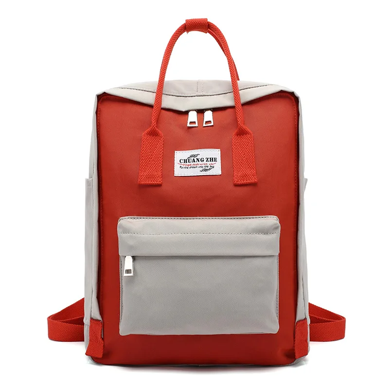 British Style Backpack Mini 12inch Laptop Bag Women Backpacks Patchwork Fashion Girls School Bags For Girls