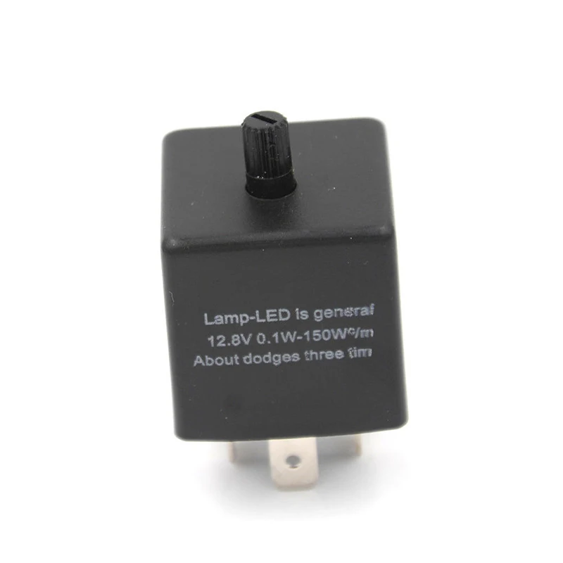 

3-Pin LED Flasher Relay Unit Car Turn Signal Indicator Blinker Light Globe Flash