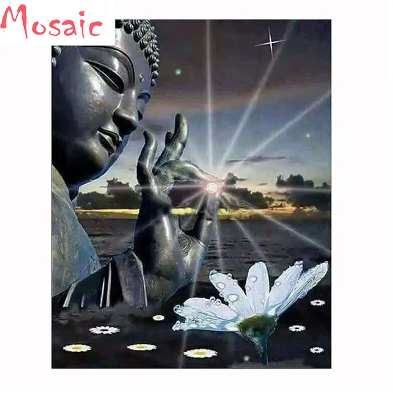 

Full Diamond Embroidery,5d diy Diamond Painting Cross Stitch buddha,Full Square Diamond Mosaic 3d picture home decor