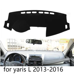 Premium Car Dashboard Cover Mat Shade Cushion Pad Carpet - Universal Fit - Black Edge (Left Hand Drive)