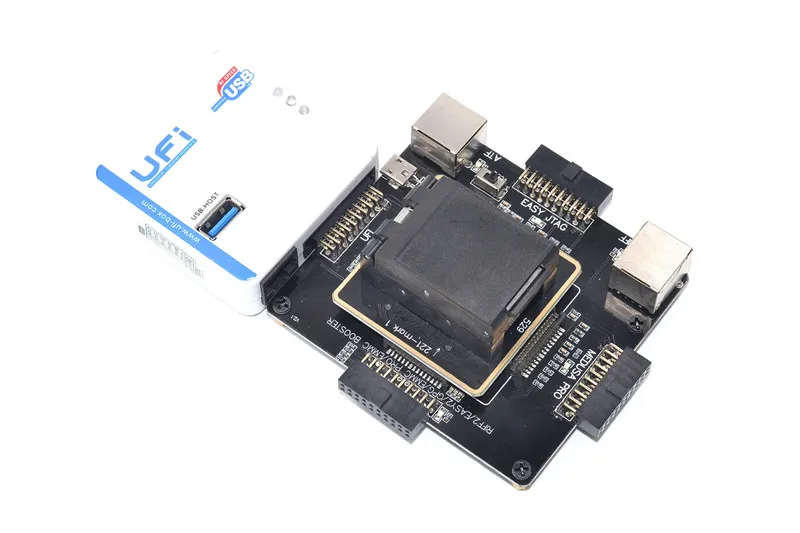 EMMC pro адаптер для легкий JTAG/легкий JTAG штекер/UFI/RIFF/RIFF2/Medusa/GPG/ORT eMMC Box программатор для чтения BGA153/162/221/529