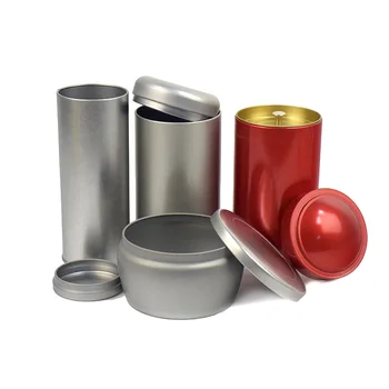 

Xin Jia Yi Packaging Box Food Grade Connect Lid For Recycling One Gallon Tea Container Factory Sale Metal Tin Round Boxes