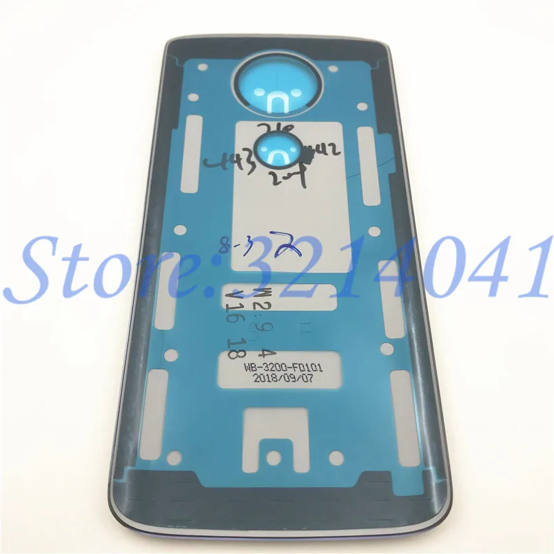 Для Motorola Moto E5 Plus E Plus 5th Gen крышка батареи задняя крышка батарейного отсека задняя крышка корпуса чехол+ отслеживание