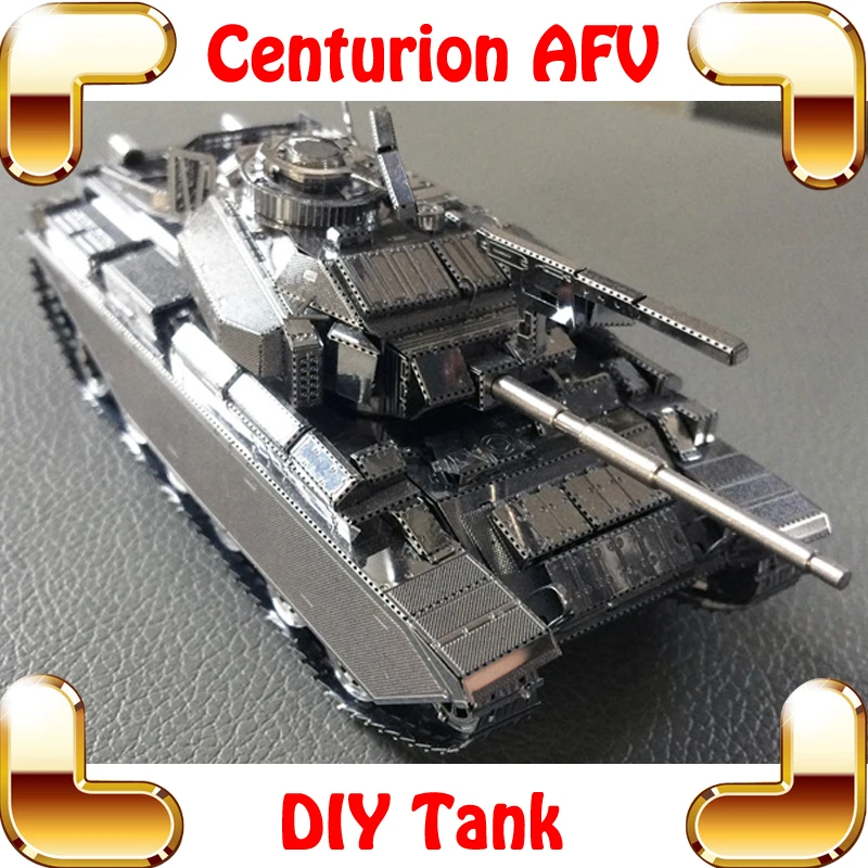 

New Arrival Gift Centurion AFV 3D Metal Model Military DIY Collection Building KIts Scale Assemble Toys Steel Decoration Present