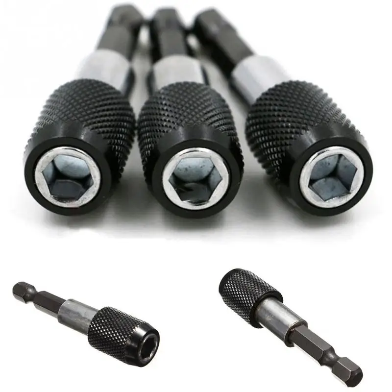 

60/100/150mm Impact Drive Hex Shank Quick Release Change Holder Bit Drill Chuck Adapter