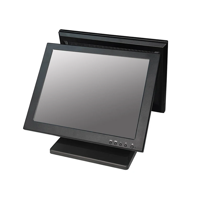

ComPOSxb dual 15 inch screen pos monitor /lcd screen monitor for supermarket pos system