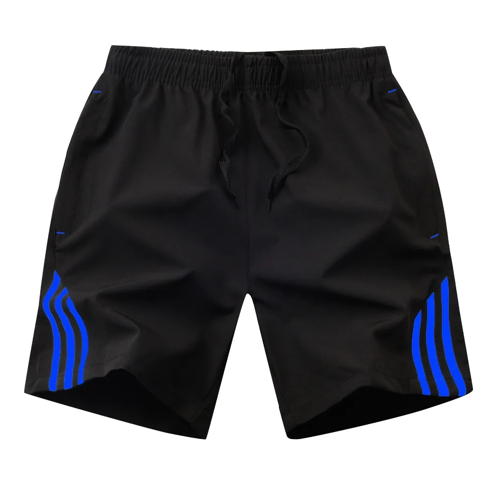 Летние пляжные шорты для мужчин s быстросохнущие пляжные шорты в клетку мужские облегающие однотонные Бермуды для занятий спортом мужские шорты для плавания размера плюс