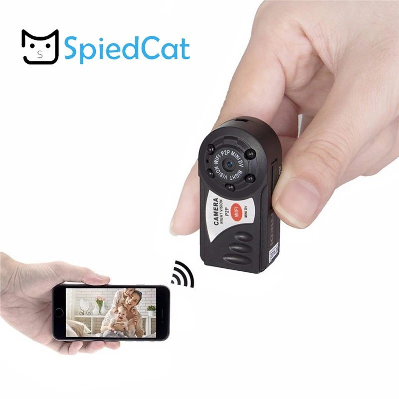 WiFi IP HD мини беспроводная камера ИК Ночное Видение P2P Беспроводная микро